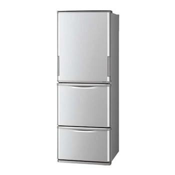 SHARP（シャープ） SJ-W352E-S 350L どっちもドア 冷蔵庫 シルバー系