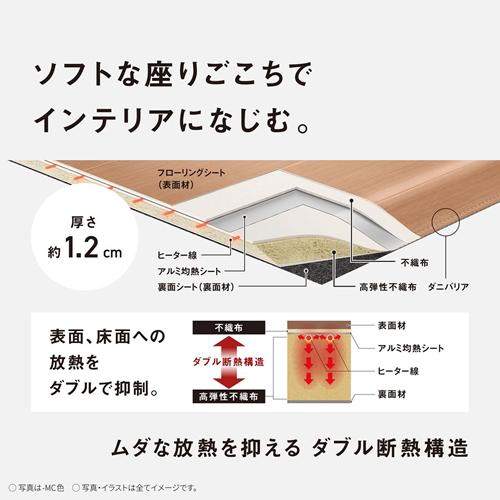 Panasonic（パナソニック） DC-3V5-MT フローリング調ホットカーペット