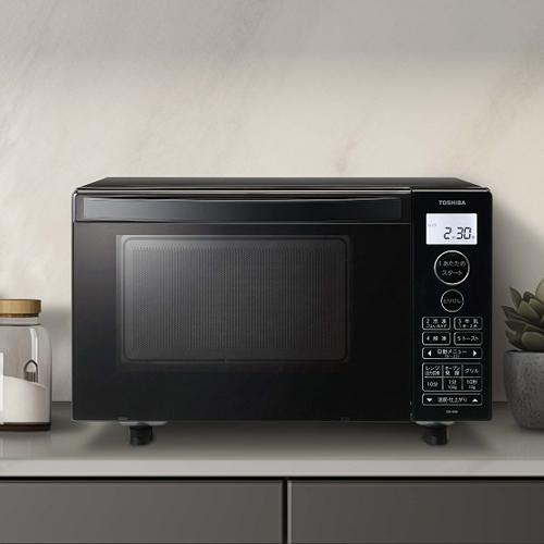 TOSHIBA（東芝） ER-40A-K オーブンレンジ 18L ブラック フラット庫内