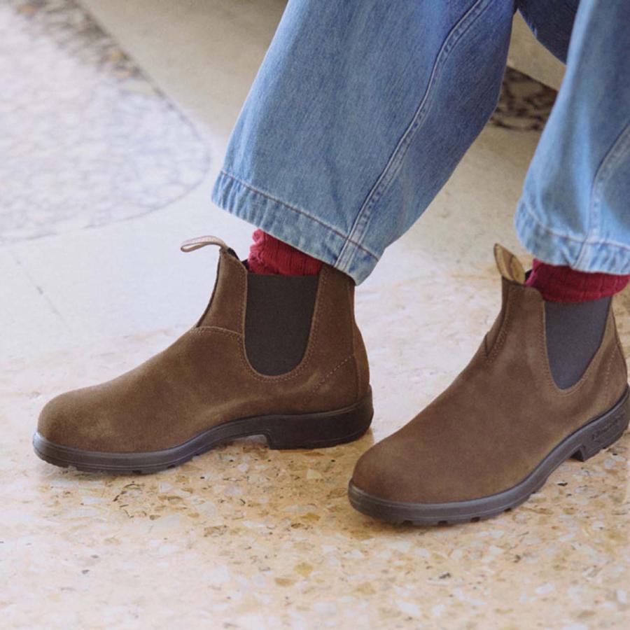 BLUNDSTONE（ブランドストーン） BS2410 Brown ブラウン スウェード
