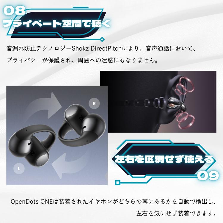 Shokz（ショックス） Shokz OpenDots ONE オープンドッツワン オープン
