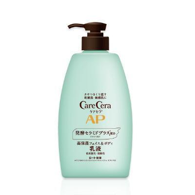 ケアセラ APフェイス＆ボディ乳液 大容量ポンプ400mL : 健康デパート