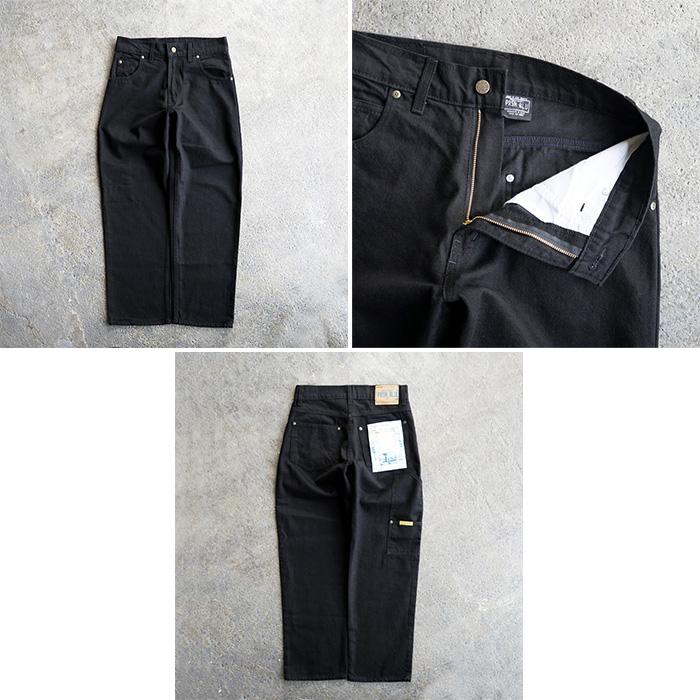 PRISON BLUES プリズンブルース WORK JEANS -BLACK ワークパンツ