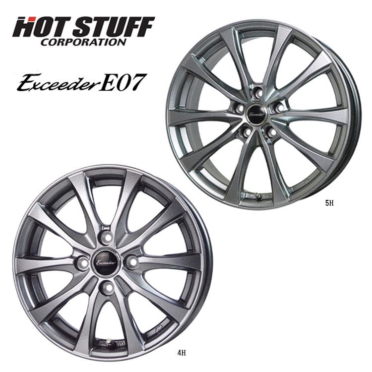HOT STUFF（ホットスタッフ） 15インチ 4H100 5.5J 5.5J+43 4穴