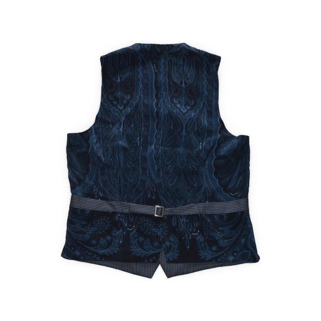 ETRO（エトロ） ◇エトロ◇メンズ ジレ ベスト 背面ペイズリー柄