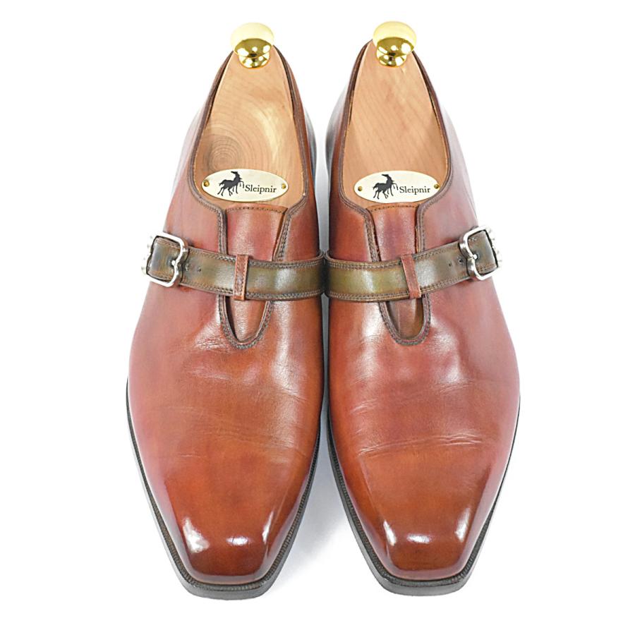 Berluti（ベルルッティ） 希少 オルガ期 Bモチーフ シングルバックル