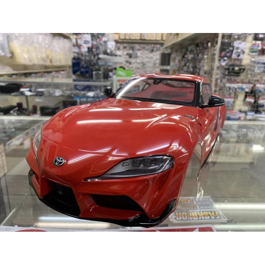 当店オリジナル塗装済みボディ 1/10 タミヤ GR スープラ(レッド