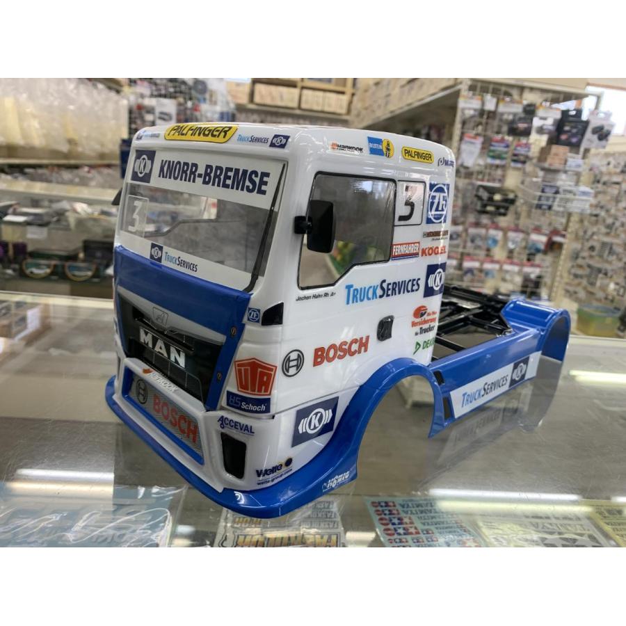 当店オリジナル塗装済みボディ タミヤ 1/14 TEAM HAHN RACING MAN TGS