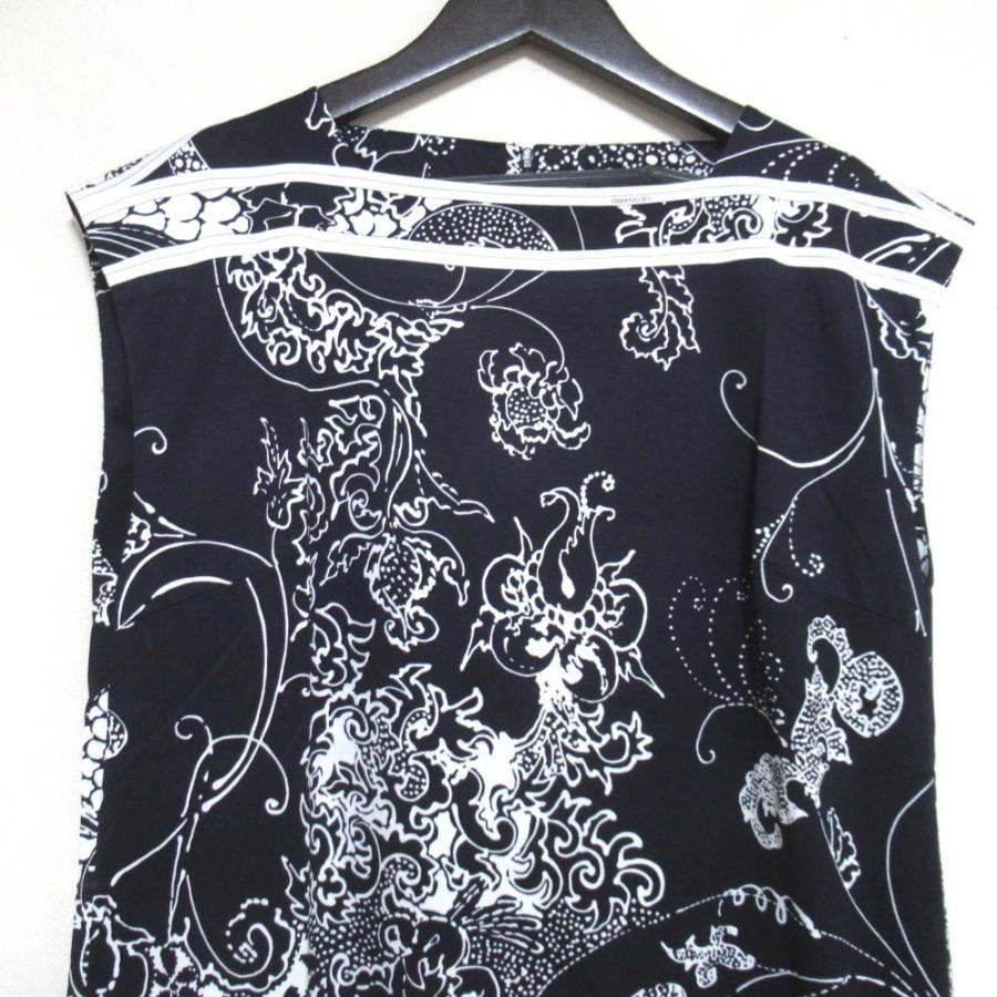 LEONARD（レオナール） 美品 クリーニング済 総柄 フレンチスリーブ