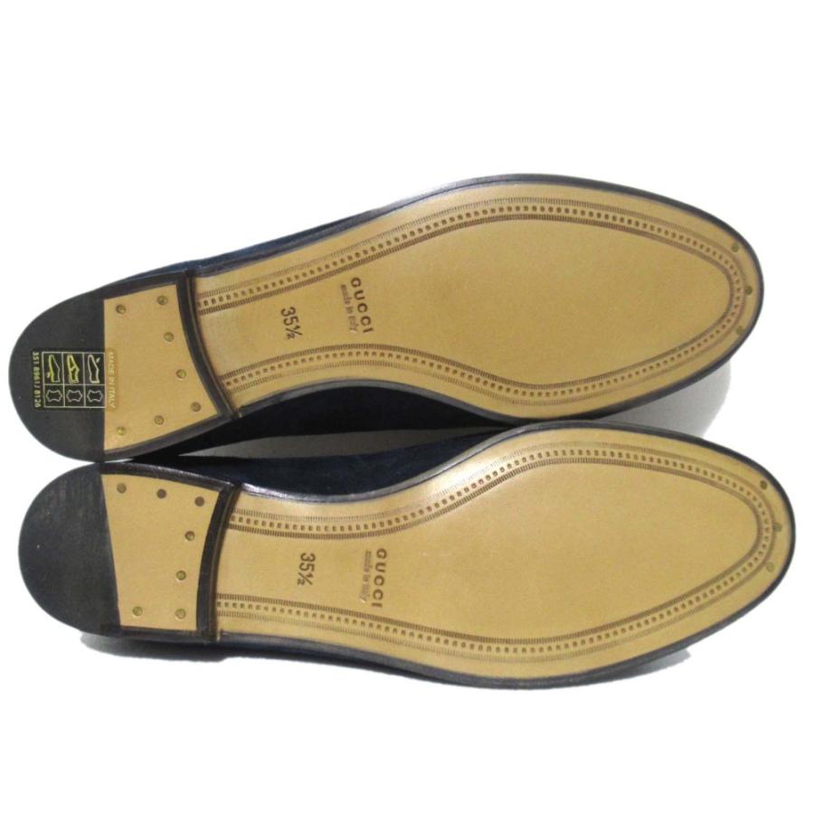 GUCCI（グッチ） 未使用 ヨルダーン スエード ホースビット ローファー