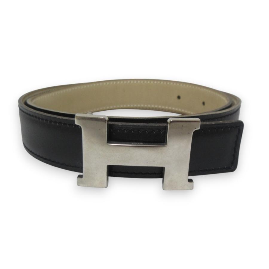 HERMES（エルメス） 良品 コンスタンス Hロゴバックル レザー ベルト