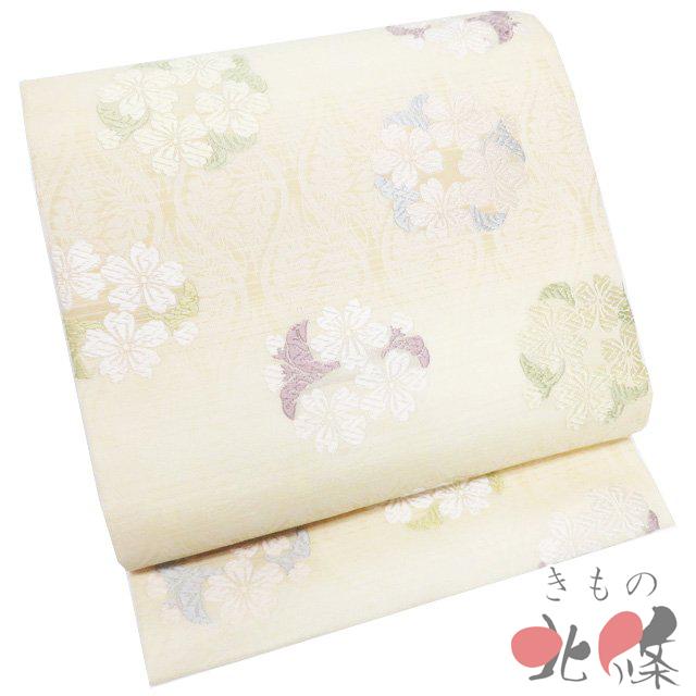 名古屋帯 なごや帯 中古 リサイクル 正絹 カジュアル 仕立て上がり 立