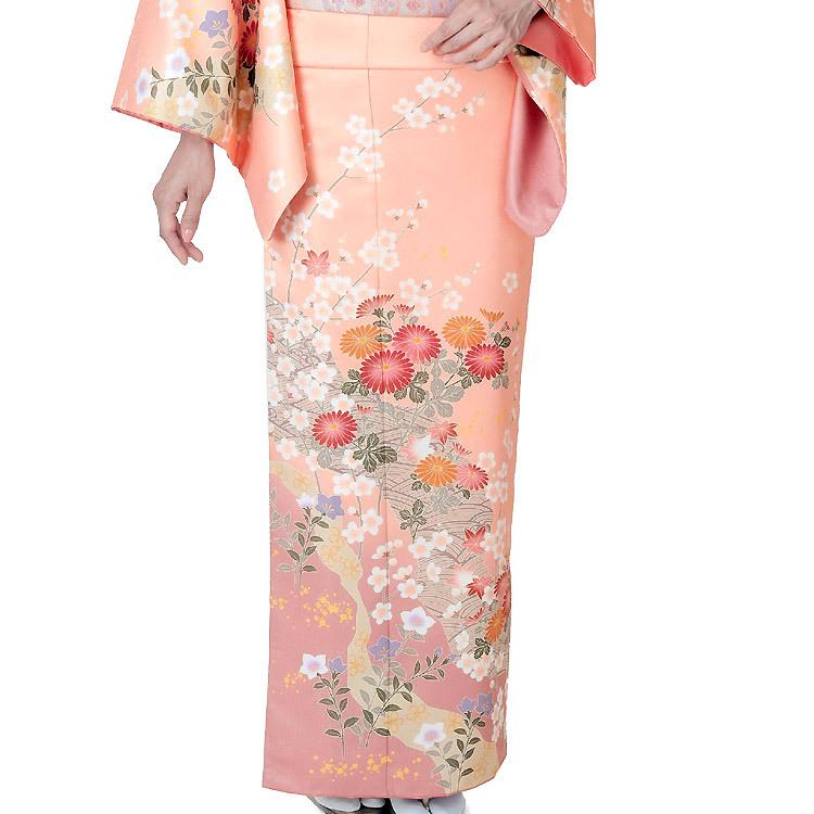 H.L（アッシュ・エル） 訪問着 フルセット 18点 洗える 着物 帯 長襦袢