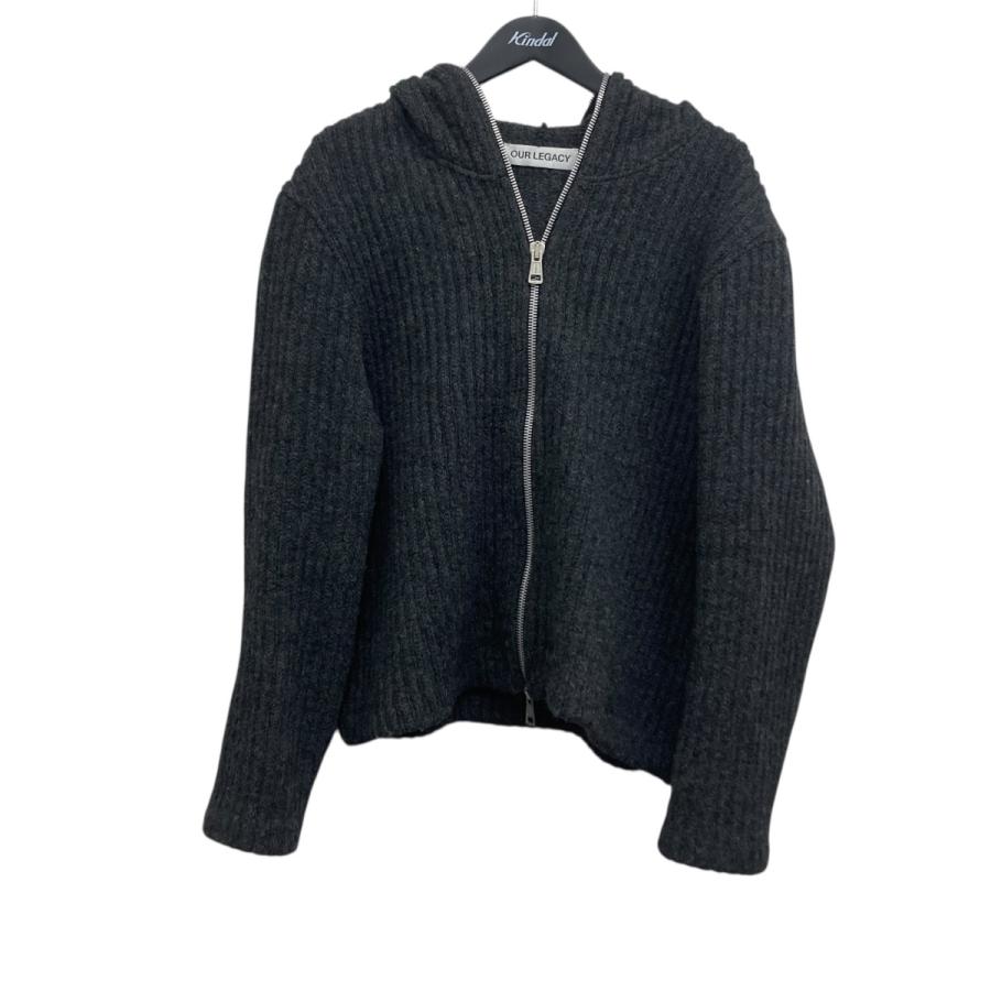 Our Legacy（アワーレガシー） ニットジップパーカー グレー サイズ