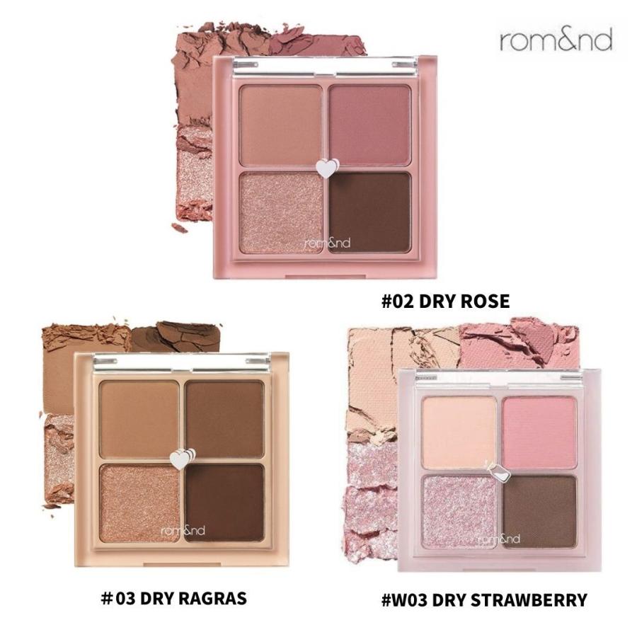 rom＆nd ロムアンド ベターザンアイズ全3色アイシャドウ (並行輸入品