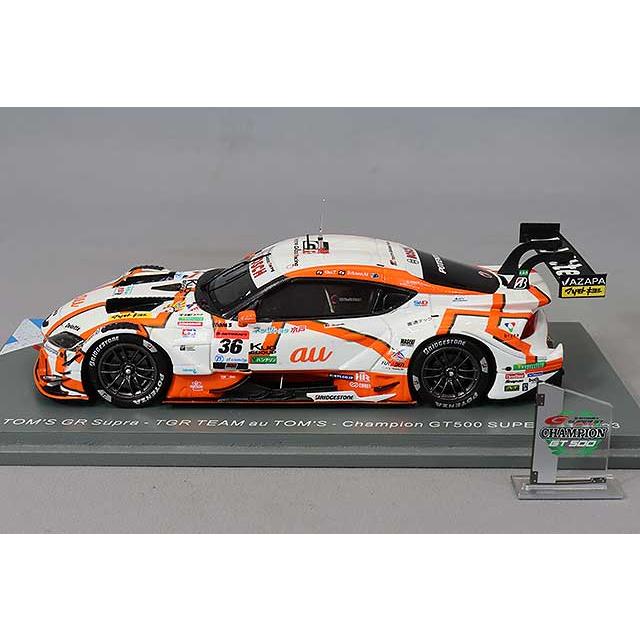 スパーク 1/43 au TOM'S GR スープラ TGR TEAM 2023 スーパー GT