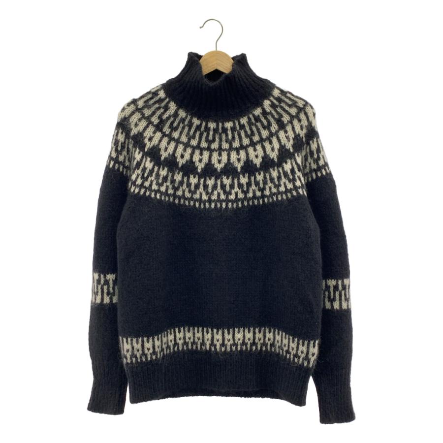 BATONER / バトナー MOHAIR NORDIC CREW NECK ハイネック モヘヤ