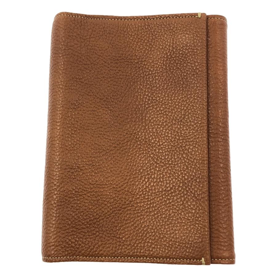 土屋鞄 トーンオイルヌメ マルチポケットバイブル手帳 焦茶 土屋鞄