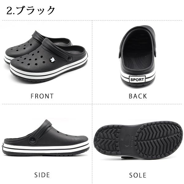 サンダル レディース 靴 2WAY 軽量 軽い サボサンダル クロッグ