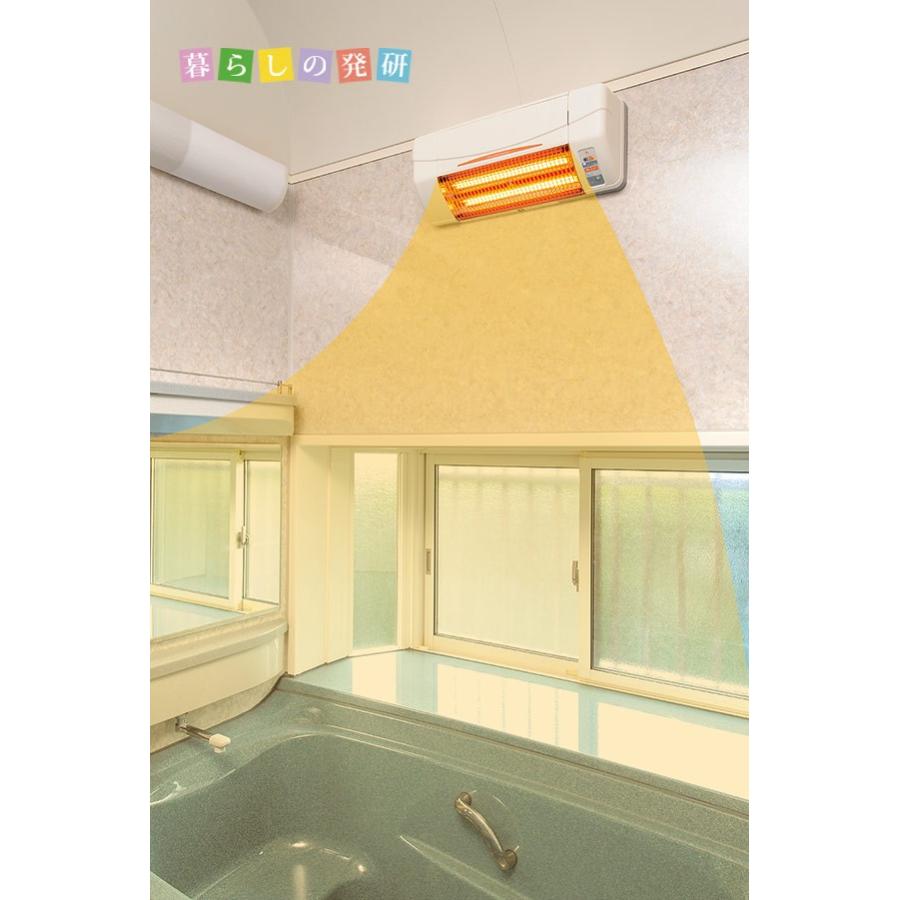 浴室暖房機 高須産業 SDG-1200GBM グラファイトヒーター 工事なし