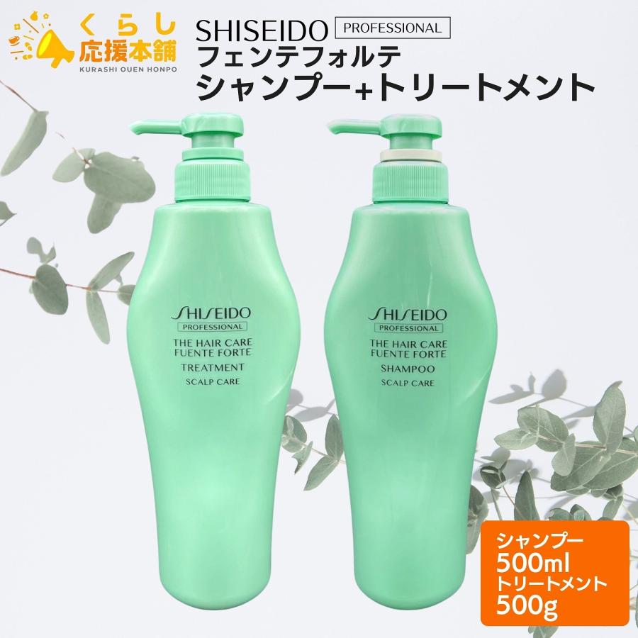 FUENTE FORTE 各1個セット 資生堂プロフェッショナル ザ・ヘアケア