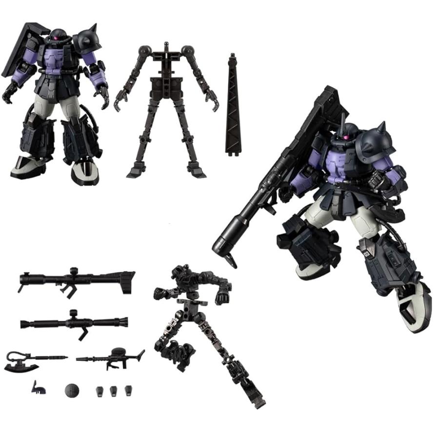 機動戦士ガンダム GフレームFA 08 高機動型ザクII（黒い三連星仕様） 2