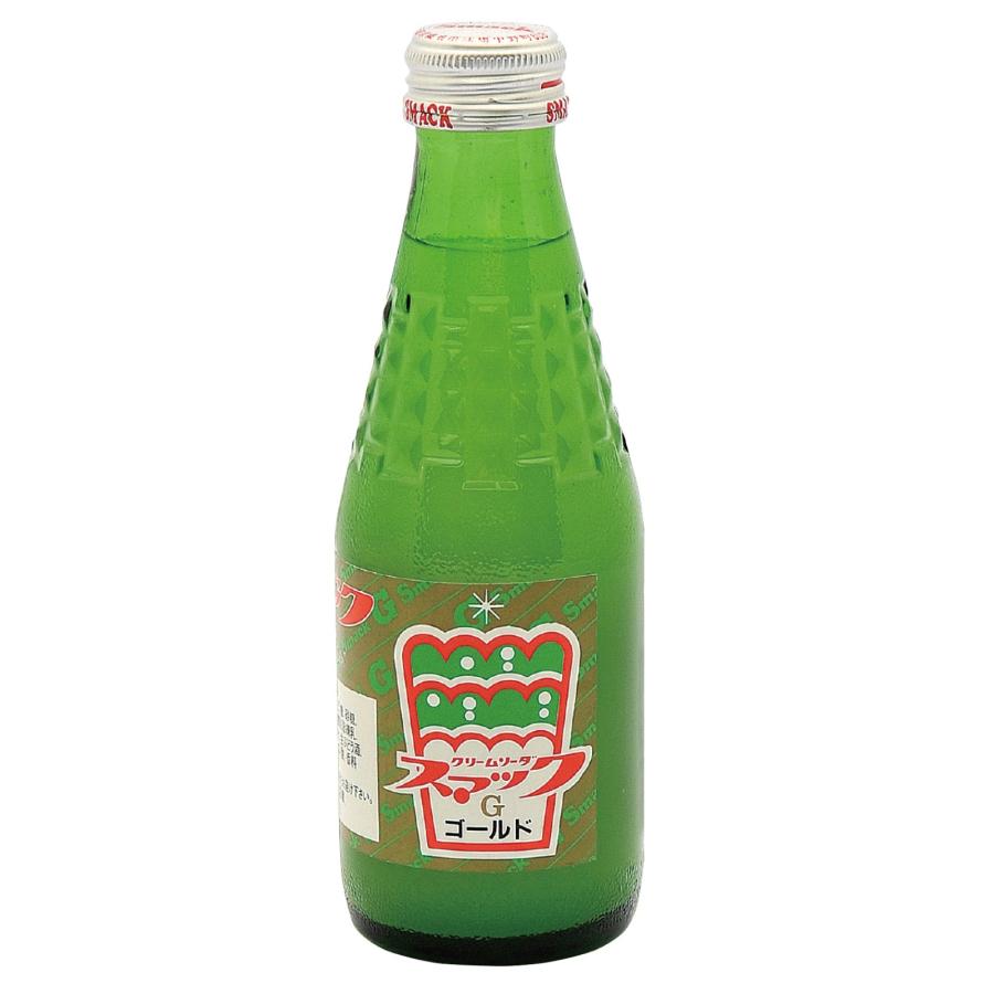 クリームソーダ スマック 180ml × 30本 （三重県桑名市 鈴木鉱泉 清涼
