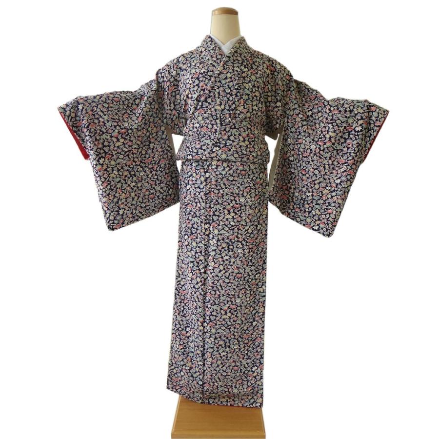 小紋 中古 正絹 格安 安い 美品 リサイクル 仕立て上がり 晴れ着 着物