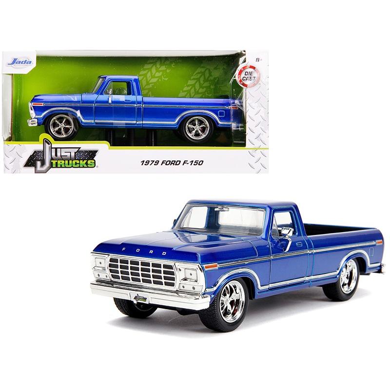 ミニカー 1/24 JadaTOYS 1979 フォード F-150 Stock トラック 青 予約