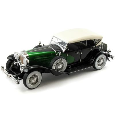 ミニカー 1/18 デューセンバーグ 1934 グリーン色 Duesenberg Model J