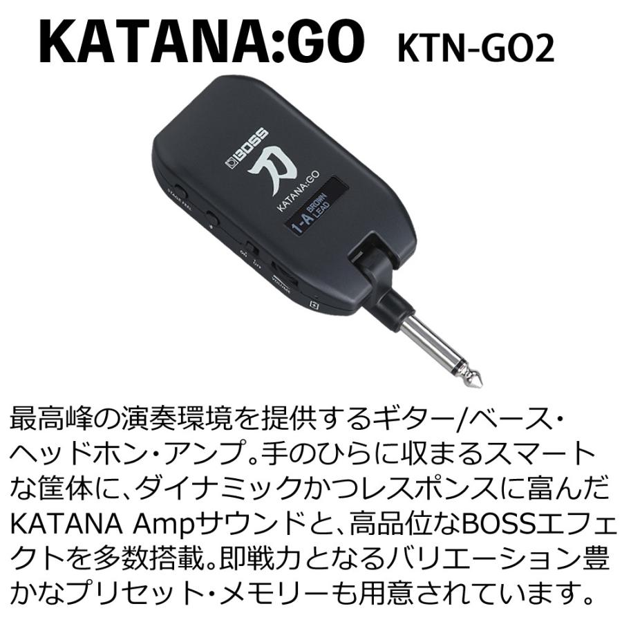 ローランド（Roland） BOSS KATANA:GO2 KTN-GO2 ヘッドホンアンプ ボス