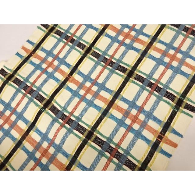 名古屋帯 生地 反物 吉野間道帯 手織り 隼人紬工房作 彌太郎