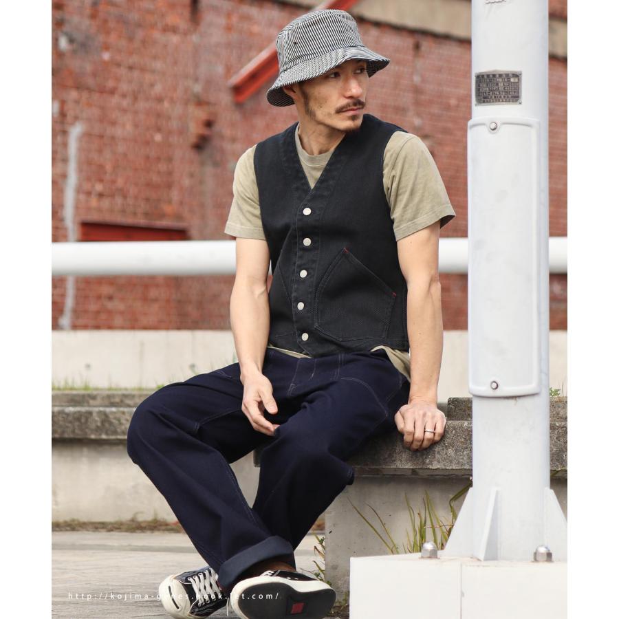 児島ジーンズ 公式通販 富士金梅 刺し子 ベスト kojimagenes : 児島