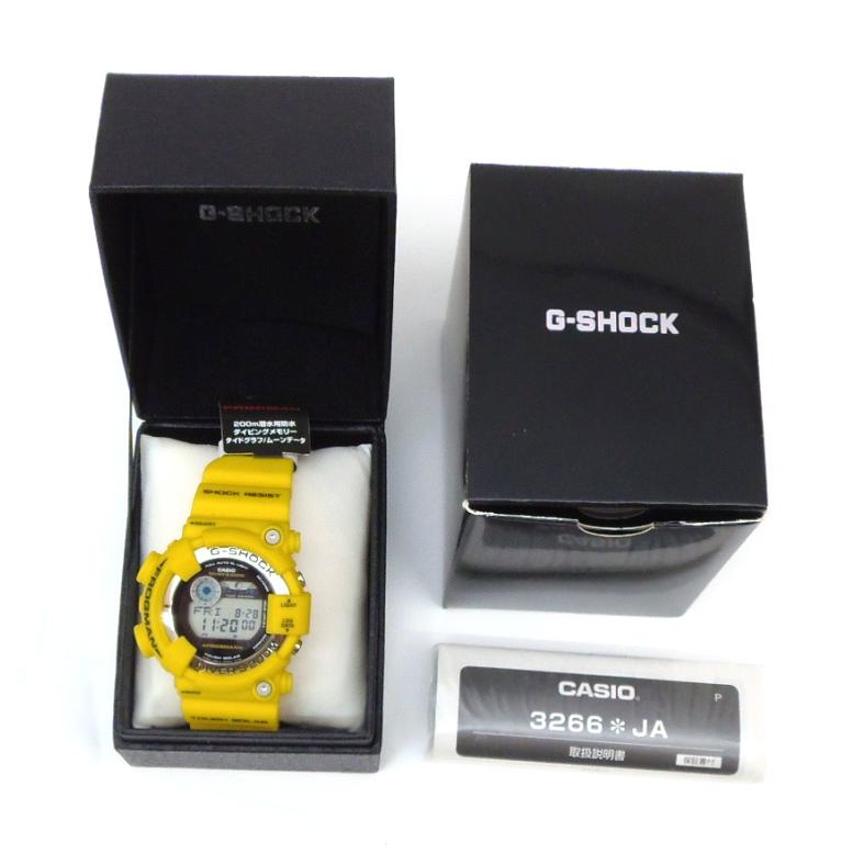 G-SHOCK カシオ 腕時計 フロッグマン GF-8250-9JF イエロー 【中古