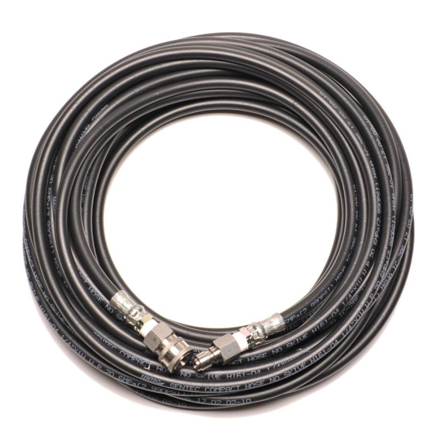 20M 1/4(2分)ホース・3/8(3分)海外カプラ付 高圧洗浄機ホース