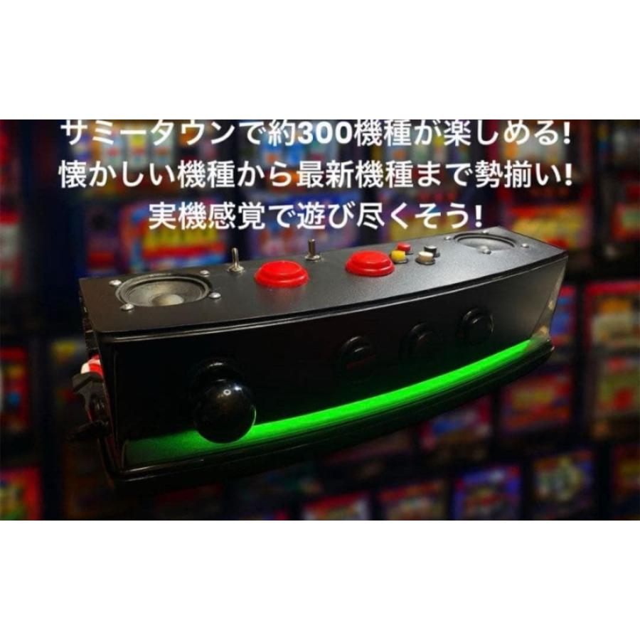 パチスロ サミタ本物レイアウトコントローラー｜振動×LED連動｜家スロ