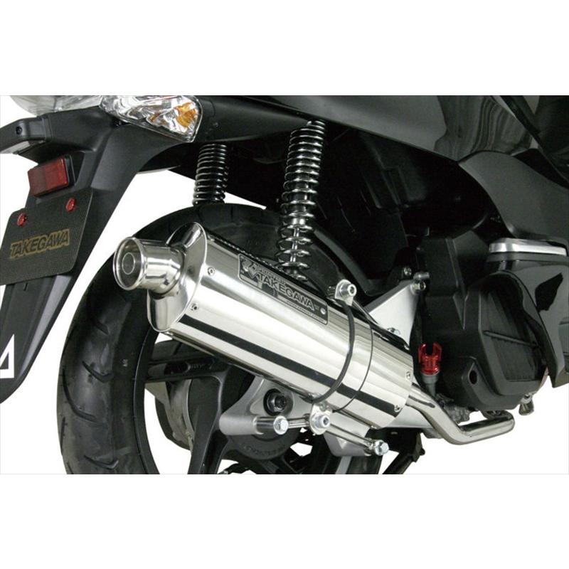 マフラー スペシャルパーツタケガワ SP武川 パワーサイレントオーバル