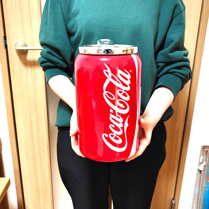 Coca Cola（コカコーラ） スナックジャー 保存容器 お菓子 缶