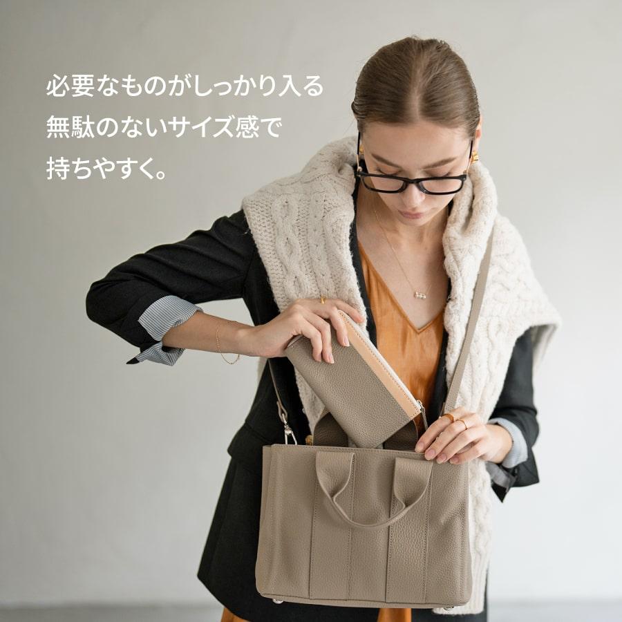 HAYNI（ヘイニ） 爆買 本革 ショルダーバッグ ハンドバッグ トート