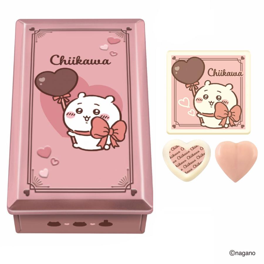 完売】【紙袋付き】 ちいかわチョコレート缶 チョコレート3個入り