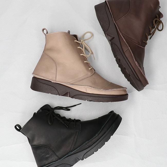 アーチコンシェル ブーツ ショート レディース 本革 編み上げブーツ