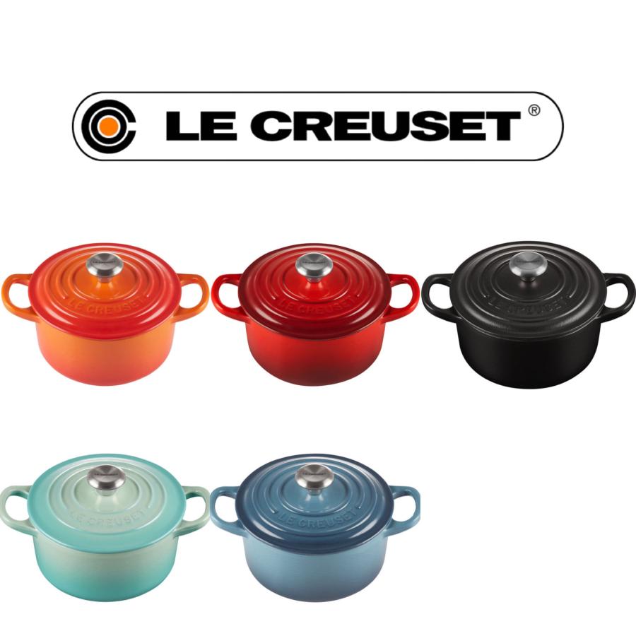 ココット・ロンド 【シグニチャー 14cm / マットブラック】LECREUSET