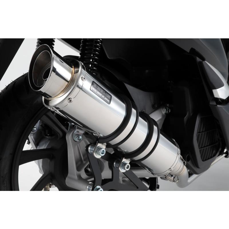 PCX125（2BJ-JF81） R-EVO2 マフラー ステンレスサイレンサー 政府認証