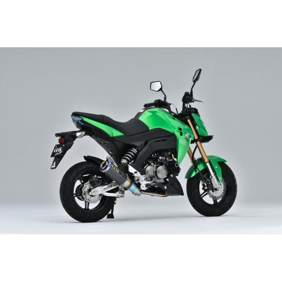 Z125PRO（プロ） GP-PERFORMANCE XL フルチタンマフラー OVER