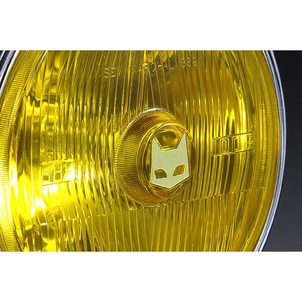 889ドライビングランプフルキット 180mm イエローレンズ ブラック