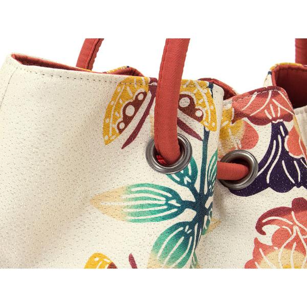 バッグ 栗山工房 和染紅型 手提げバッグ 吉三郎 日本製 京都 西陣織 型