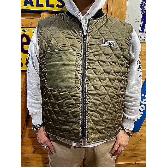 ファインシックス ベスト FINESIXXX OVAL LOGO DUCK & QUILTING 2WAY
