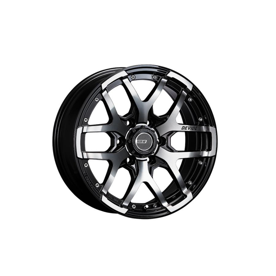 SSR SSR DEVIDE ZS 17インチ 8.0J +20 6-139.7 アッシュブラック 4本で