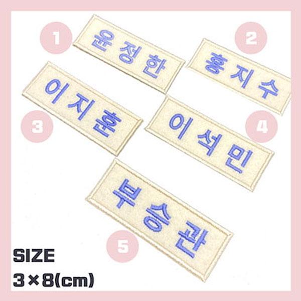 SEVENTEEN セブンティーン デコレーション ハングル ワッペン セブチ