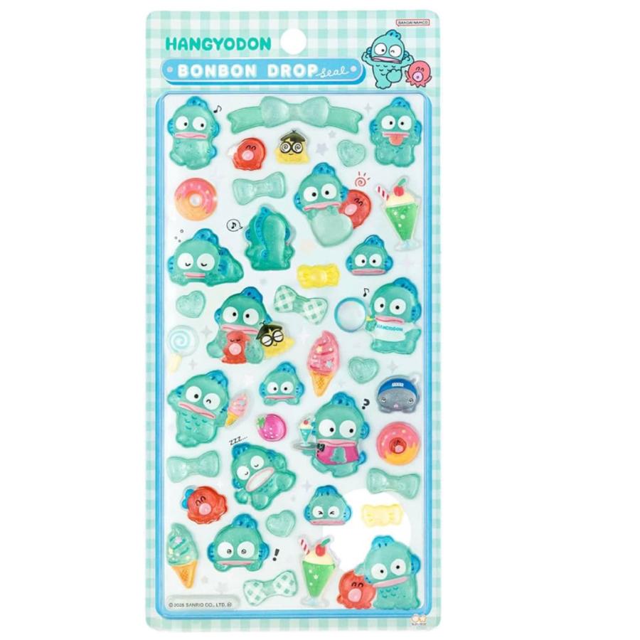 サンスター文具 ボンボンドロップシール ハンギョドン : Happy-panda